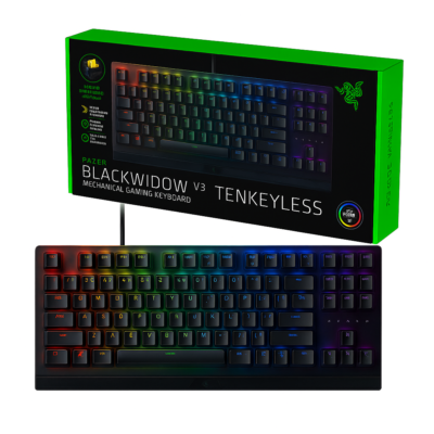 RAZER BLACKWIDOW V3 TENKEYLESS – RAZER YELLOW SWITCH