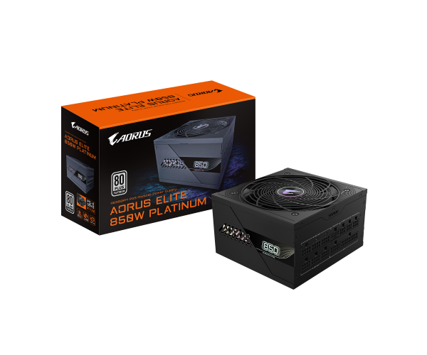 AORUS ELITE P850W 80 Plus Platinum Modular PCIe 5.0 POWER SUPPLY