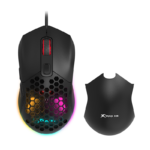 XTRIKE ME GM-316 WIRED MOUSE BLACK