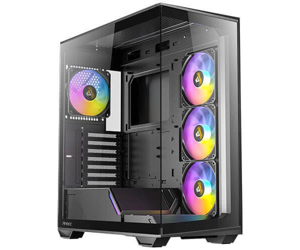 ANTEC C3 ARGB MID-TOWER ATX 4x ARGB FANS TYPE-C CASE – BLACK
