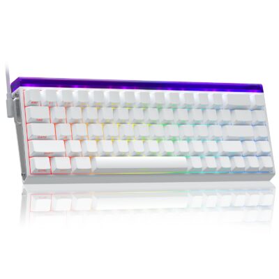 AULA HERO68 HE MAGNETIC SWITCH KEYBOARD – WHITE