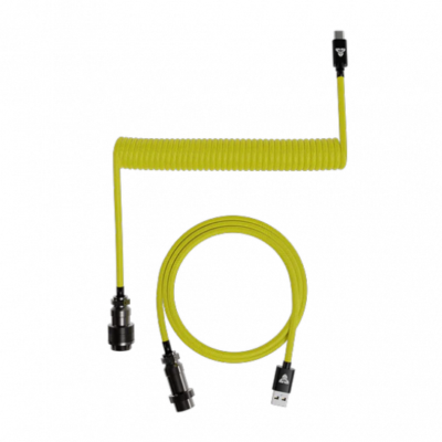 Fantech AC701 Coiled Cable – Sunshine Yellow