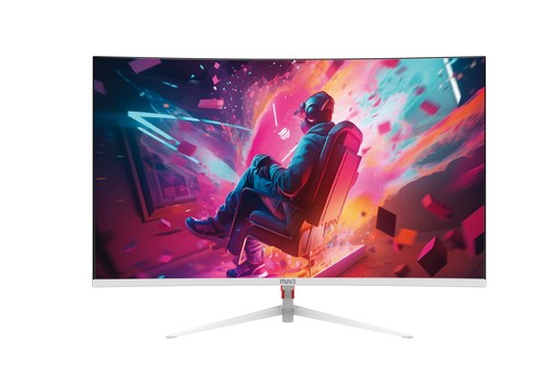 MAG C27F300YW 27″ 300HZ 1MS CURVED MONITOR – WHITE