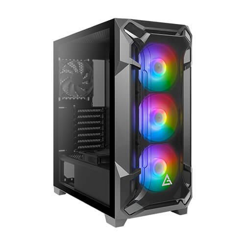 CASE ANTEC DF600 FLUX ARGB TG MID TOWER BLACK