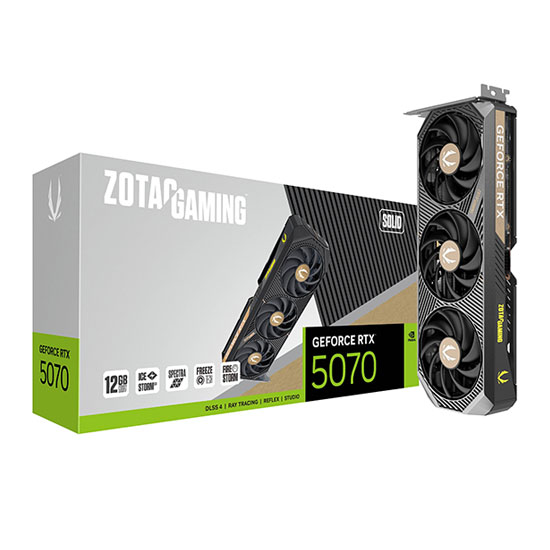 ZOTAC GAMING GeForce RTX 5070 SOLID