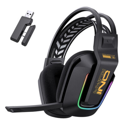 ONIKUMA GT828 WIRELESS LOW LATENCY GAMING HEADSET – BLACK