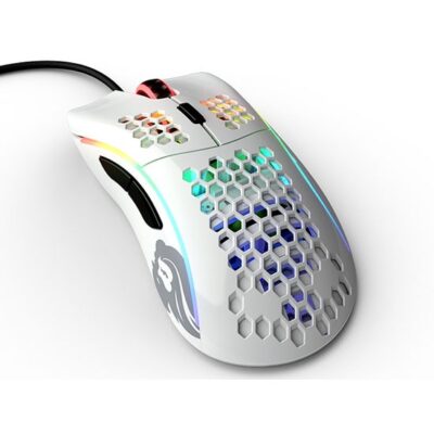 MOUSE GLORIOUS MODEL D GLOSSY WHITE